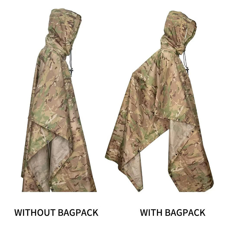 3 in 1 Raincoat Backpack Rain  - Camping Rain Poncho review and price